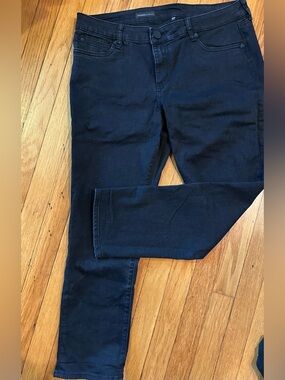 Kut from the Kloth Catherine Boyfriend Jeans | Black | 12 Petite | Like New